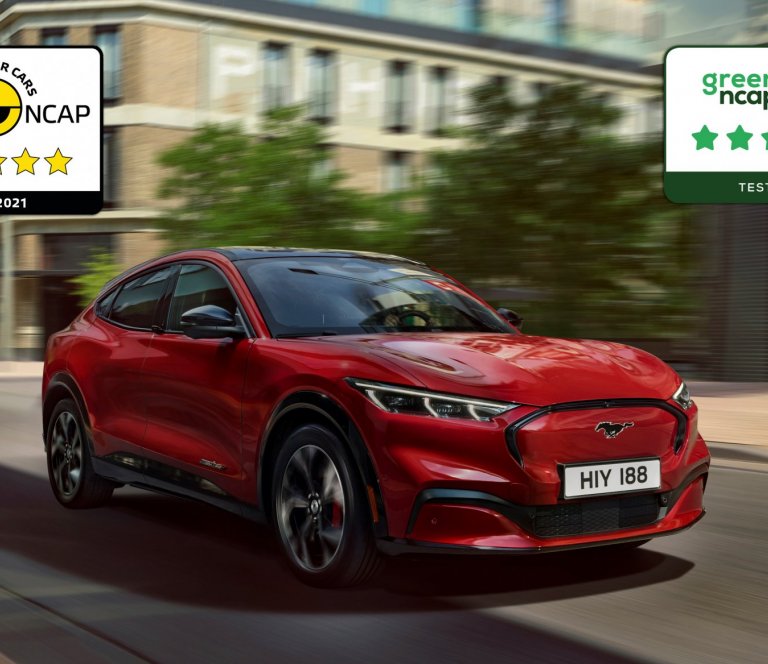 Ford Mustang Mach -E fær 5 stjörnur