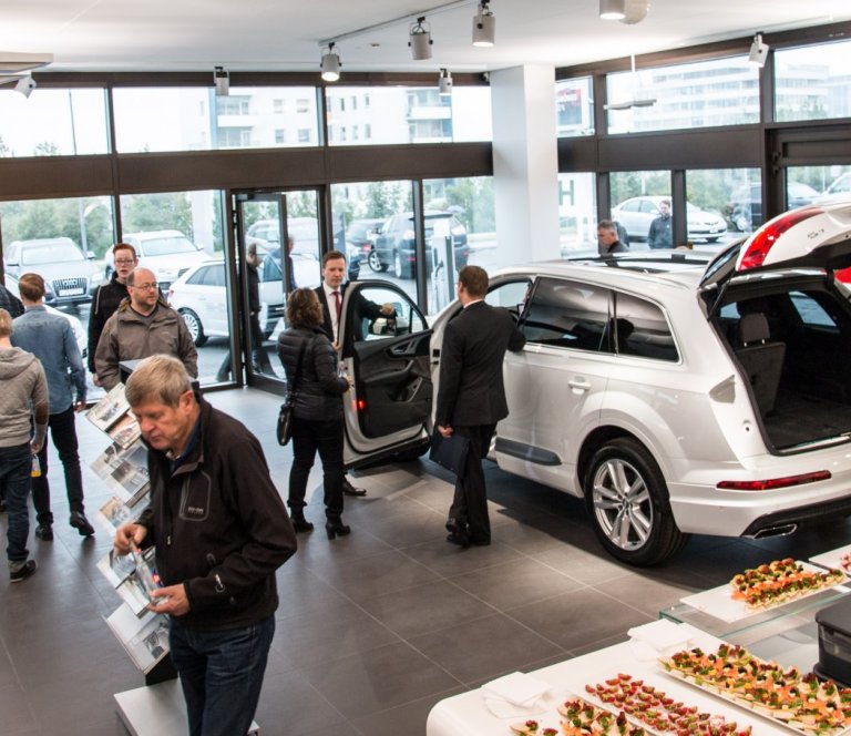 Vel heppnuð frumsýning Audi Q7