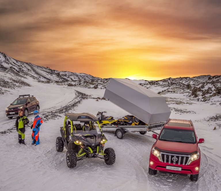 Jeppasýning hjá Toyota á laugardag