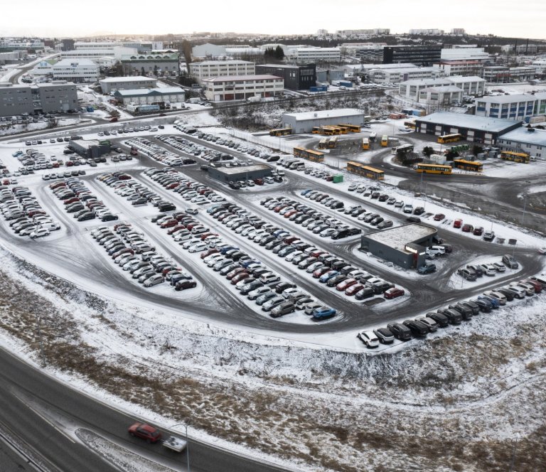 Nýja bílasölusvæðið K7 opnar formlega