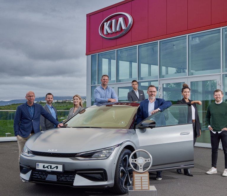 Kia EV6 valinn bíll ársins