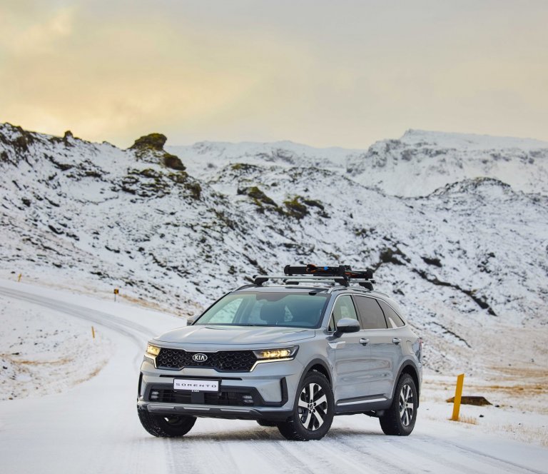 Kia Sorento fær 5 stjörnur hjá Euro NCAP