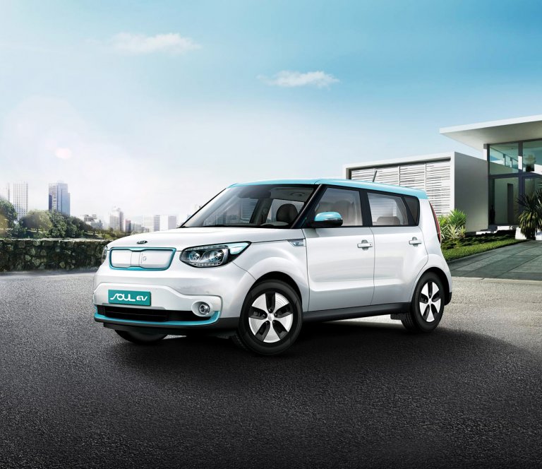 Rafbílasýning Kia hjá Öskju