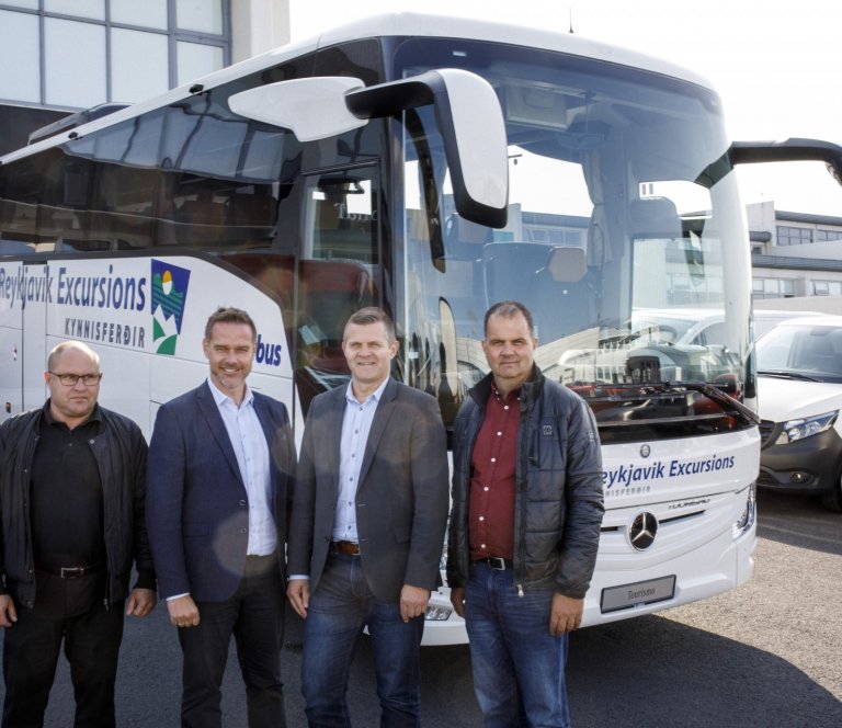 Kynnisferðir fá nýjan Mercedes-Benz Tourismo