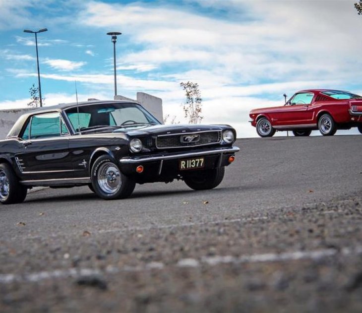 50 ára afmælissýning Ford Mustang