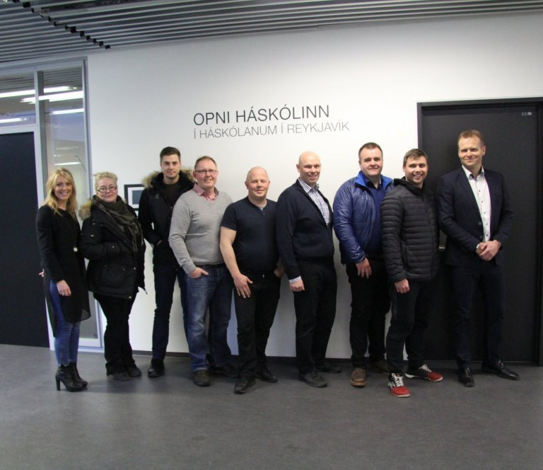 Vel heppnuðu námi hjá Opna háskólanum í HR í bílgreinum lokið
