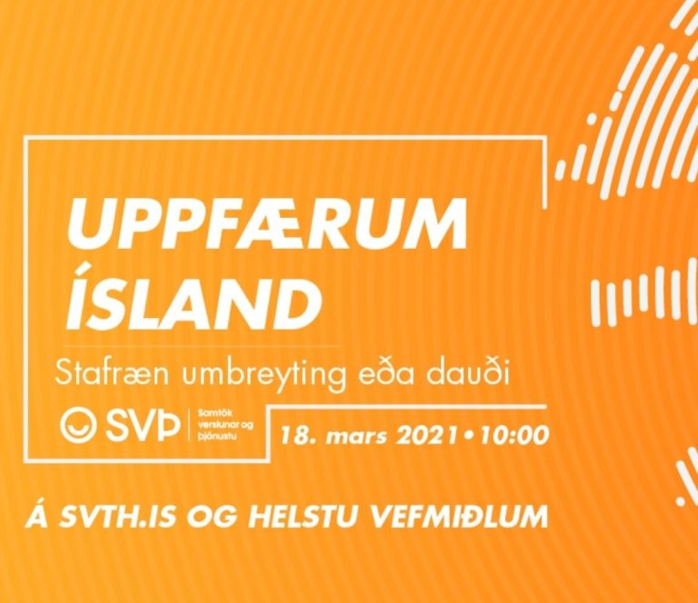 Uppfærum Ísland – stafræn umbreyting eða dauði!