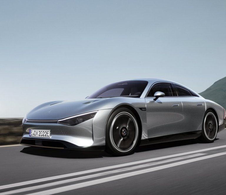 Mercedes-Benz EQXX dregur rúmlega 1.000 km