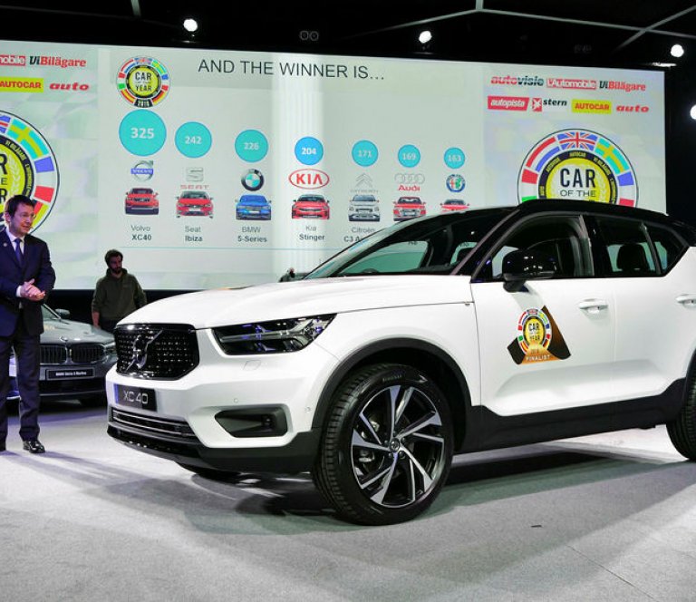 Volvo XC40 bíll árs­ins