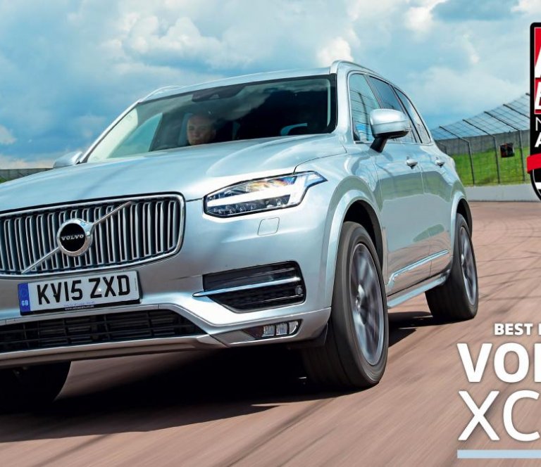 Volvo XC90 hefur verið valinn bíll ársins 2015 af Auto Express