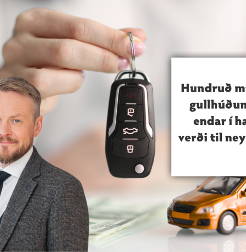 Hundruð milljóna gullhúðun sem endar í hærra verði til neytenda.